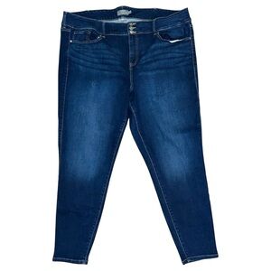 Torrid Jegging Jeans Women’s Size 26 Tall Blue Super Soft 44x29